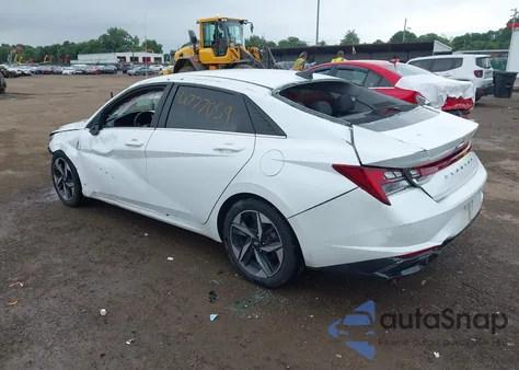 2021 Hyundai Elantra Sel z USA, uszkodzony, nr VIN 5NPLN4AG2MH017506